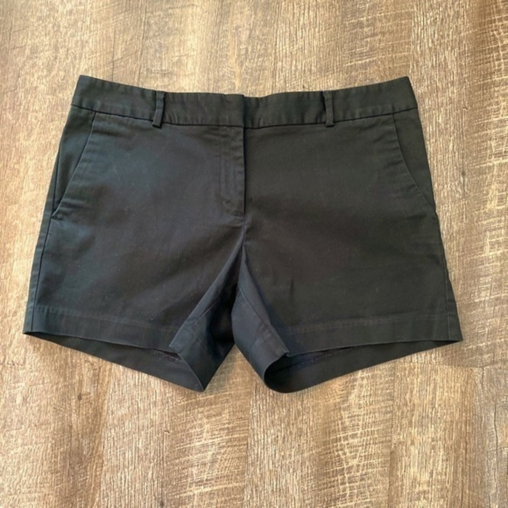 Banana Republic Black Stretch Chino Shorts Size 10